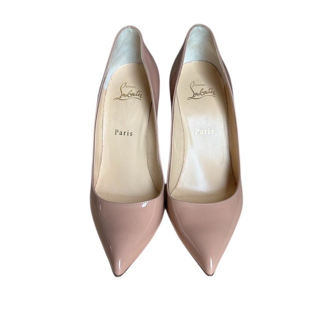 Christian Louboutin Pigalle Follies
100mm Nude patent RETAIL 945 - Picture 5 of 9